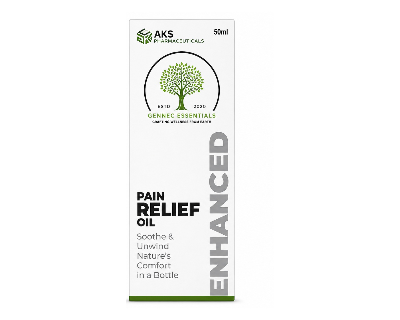 Enhanced Pain Relief Oil box